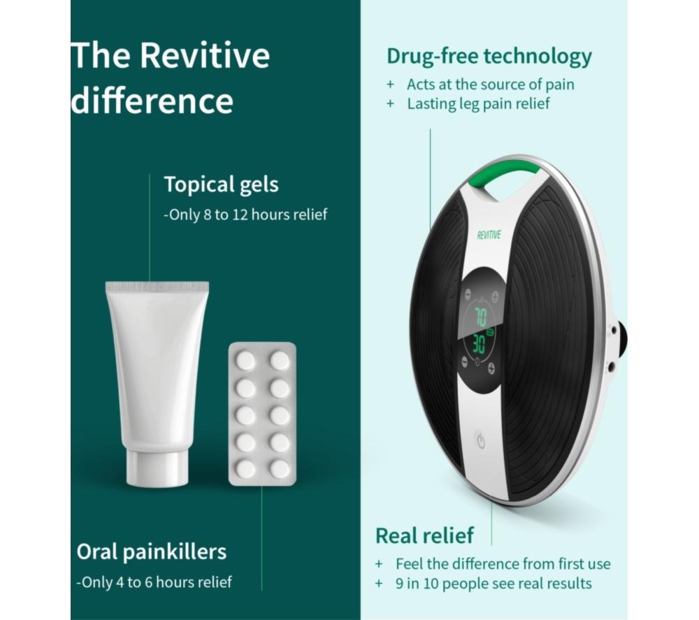 REVITIVE Medic Knee&reg; Circulation Booster image number 8 of 11