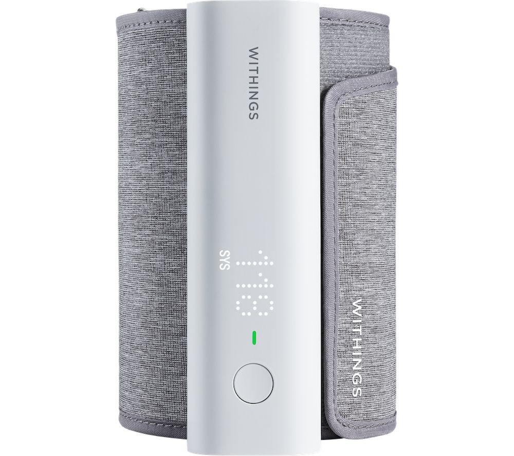 WITHINGS BPM Connect Smart Blood Pressure Monitor, Silver/Grey