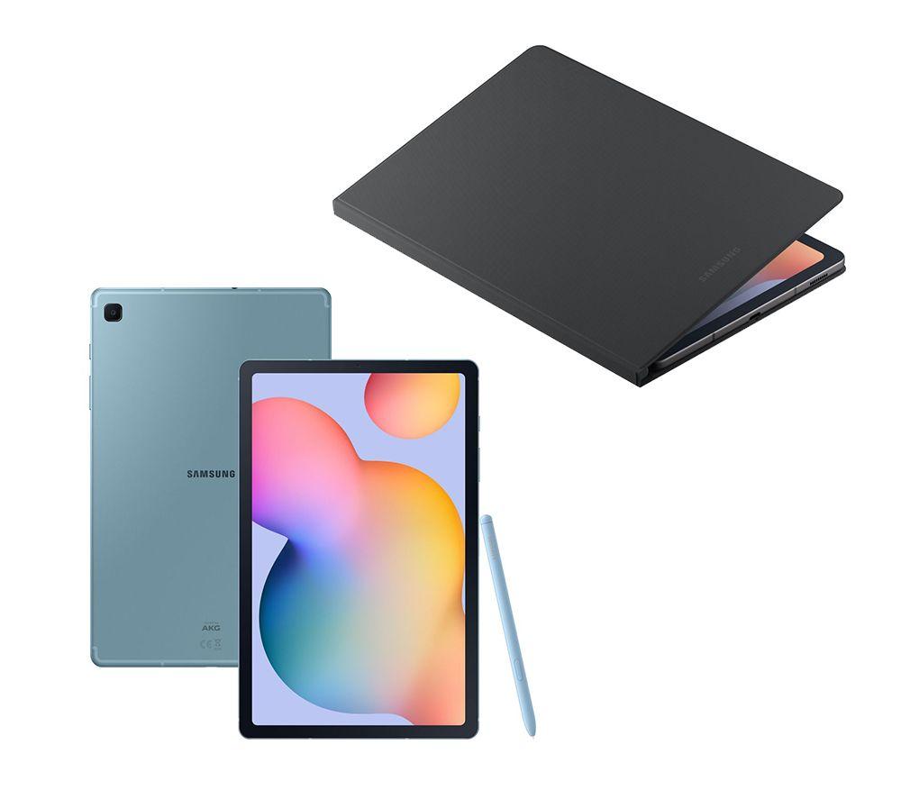 Buy SAMSUNG Galaxy Tab S6 Lite 10.4” Tablet & Book Cover Bundle 64 GB