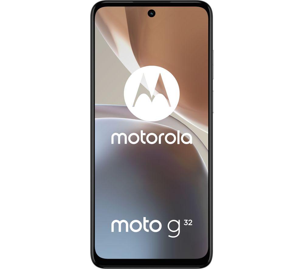 MOTOROLA Moto G32 - 64 GB, Satin Silver, Silver