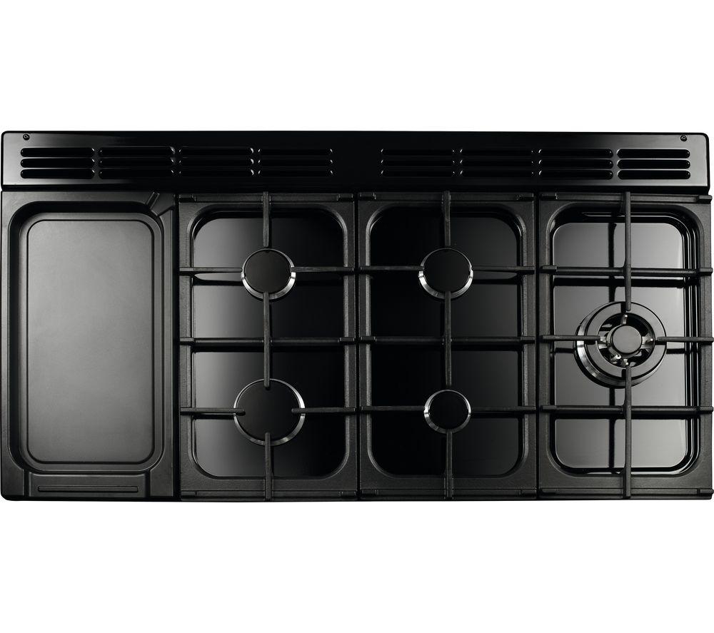 RANGEMASTER Nexus SE 110 Dual Fuel Range Cooker - Stainless Steel & Chrome image number 2 of 6