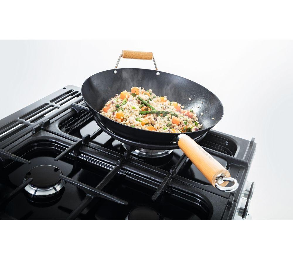 RANGEMASTER Nexus SE 110 Dual Fuel Range Cooker - Stainless Steel & Chrome image number 4 of 6