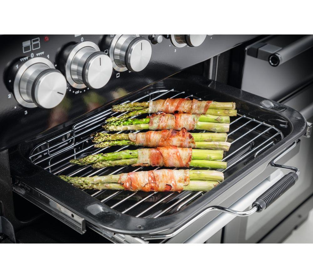 RANGEMASTER Nexus SE 110 Dual Fuel Range Cooker - Stainless Steel & Chrome image number 5 of 6