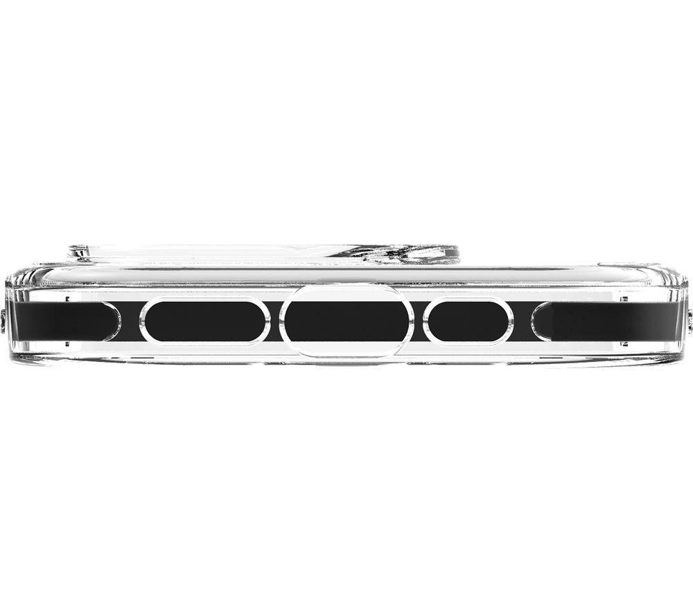 GEAR4 Santa Cruz Snap iPhone 14 Pro Case - Clear & Black image number 8 of 9