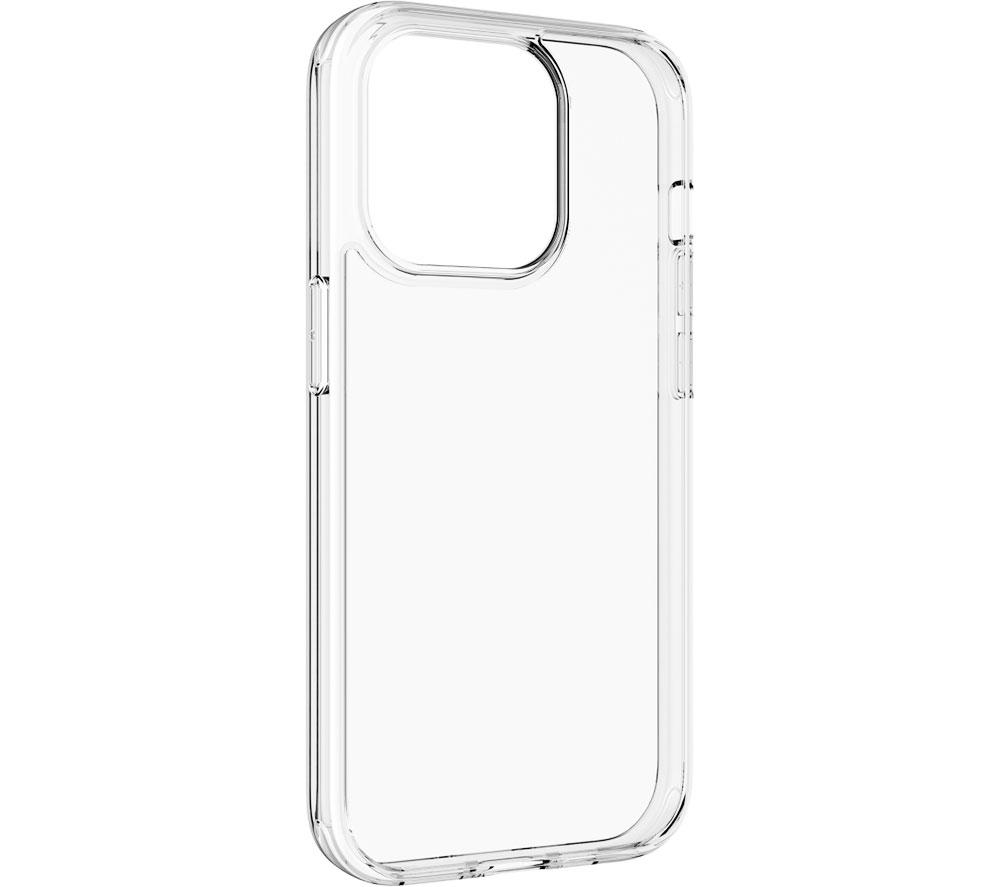 ZAGG iFrogz Defence Protective Case Compatible with iPhone 14 Pro, Durable, Snap On, Smudge Resistant, Slim, Recycled, Clear