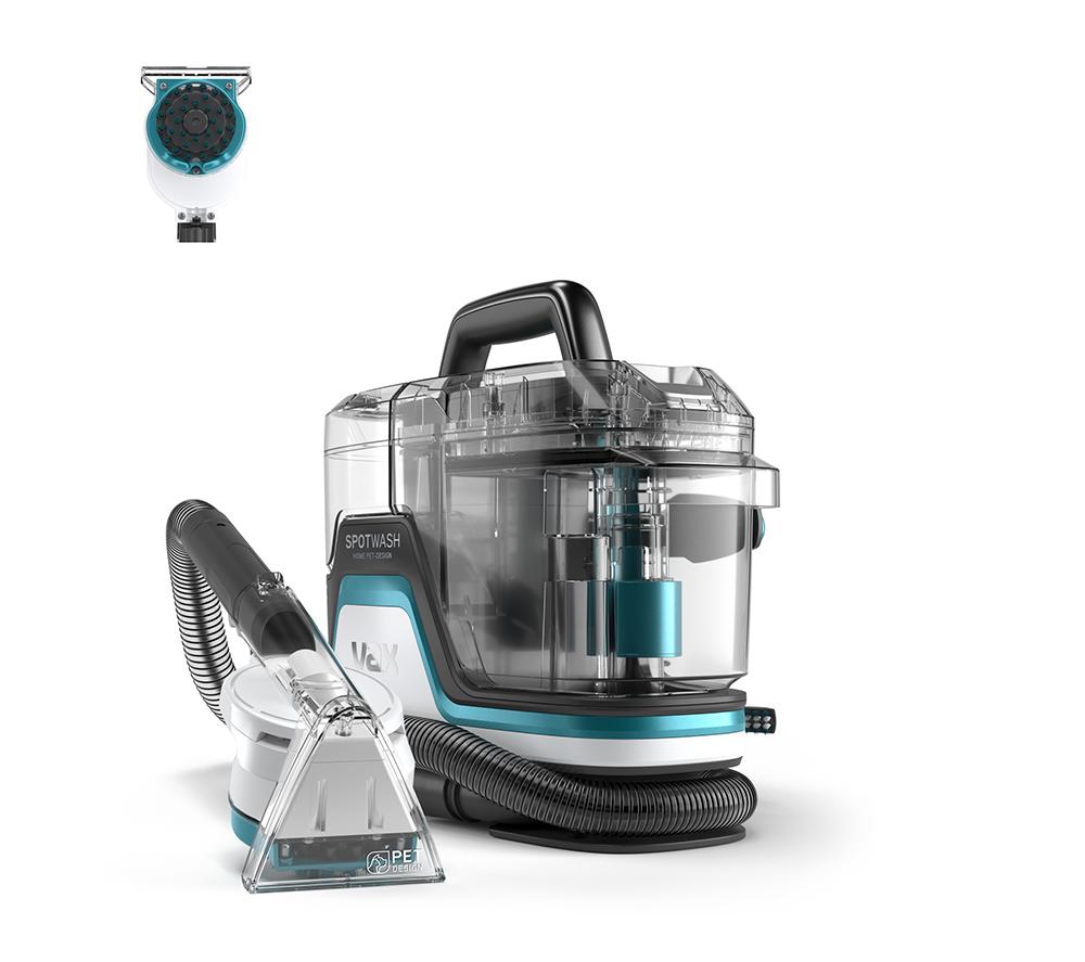 VAX SpotWash Home Pet-Design Carpet Cleaner - Teal & Grey