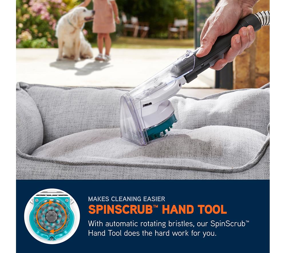 VAX SpotWash Home Pet-Design Carpet Cleaner - Teal & Grey image number 4 of 13