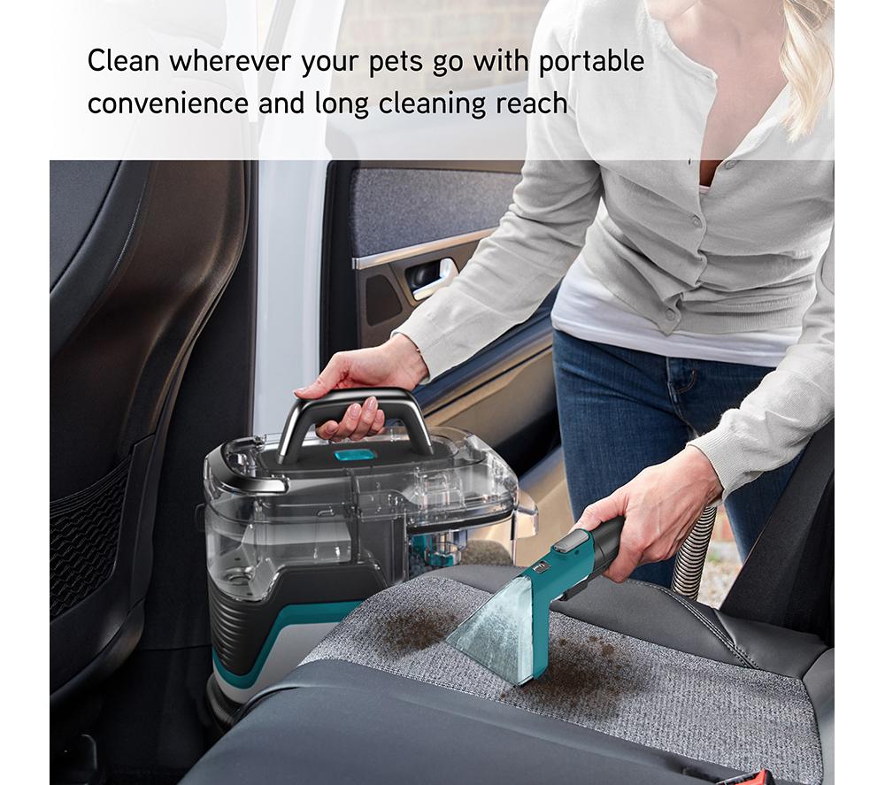 VAX SpotWash Home Pet-Design Carpet Cleaner - Teal & Grey image number 11 of 13