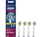 ORAL B Precision Clean Floss Action Replacement Toothbrush Head - Pack of 4