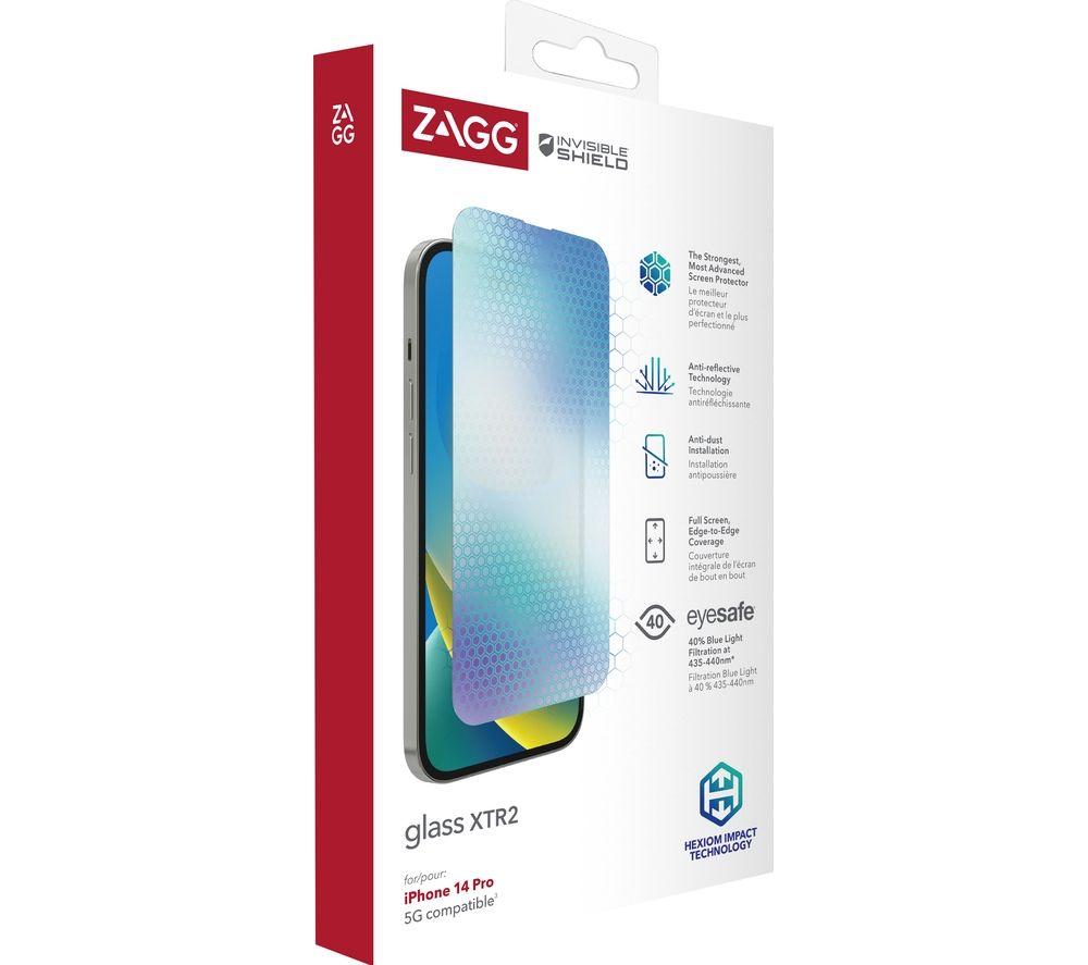 ZAGG Invisible Shield Glass XTR2 iPhone 14 Pro Screen Protector - Clear image number 7 of 7