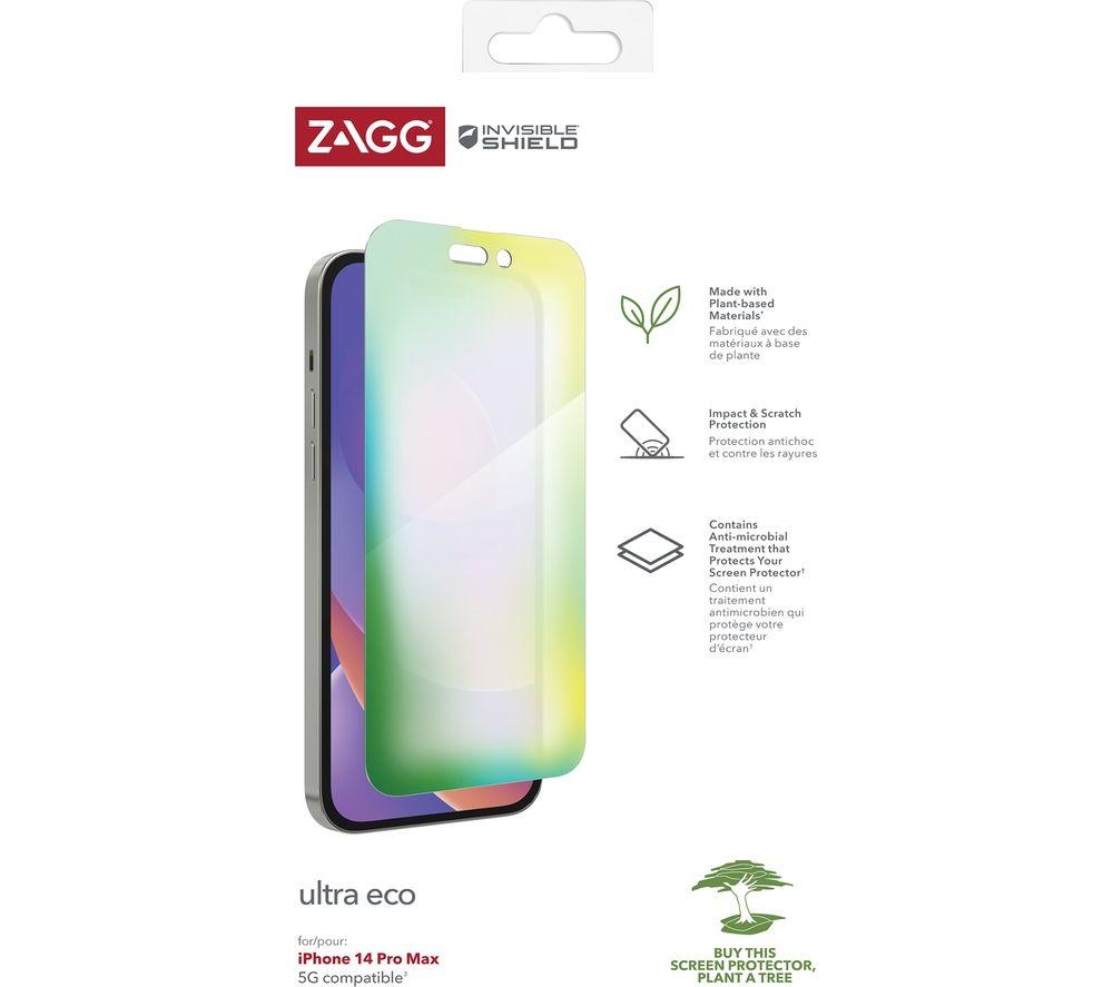 ZAGG Invisible Shield Ultra Eco iPhone 14 Pro Max Screen Protector - Clear image number 5 of 8