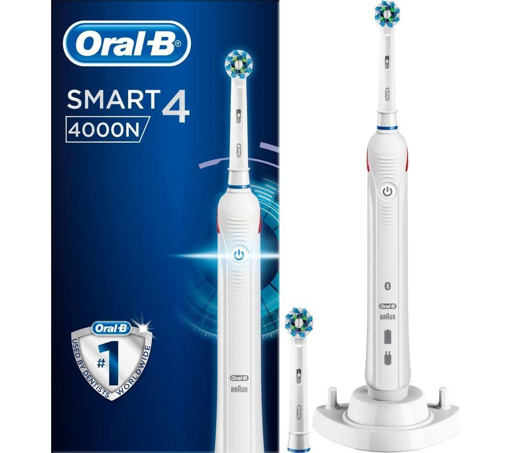 ORAL B Smart 4 4000N Electric Toothbrush - White