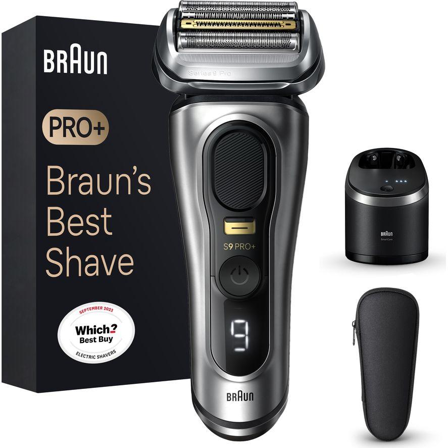 BRAUN Series 9 Pro 9467CC Wet & Dry Foil Shaver & SmartCare Centre - Silver, Silver/Grey