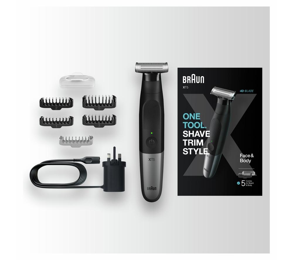 BRAUN Series X XT5100 Wet & Dry All-in-One Trimmer - Black