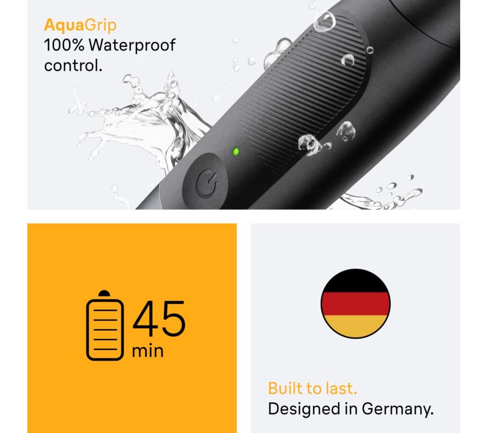 BRAUN Series X XT5100 Wet & Dry All-in-One Trimmer - Black image number 6 of 9