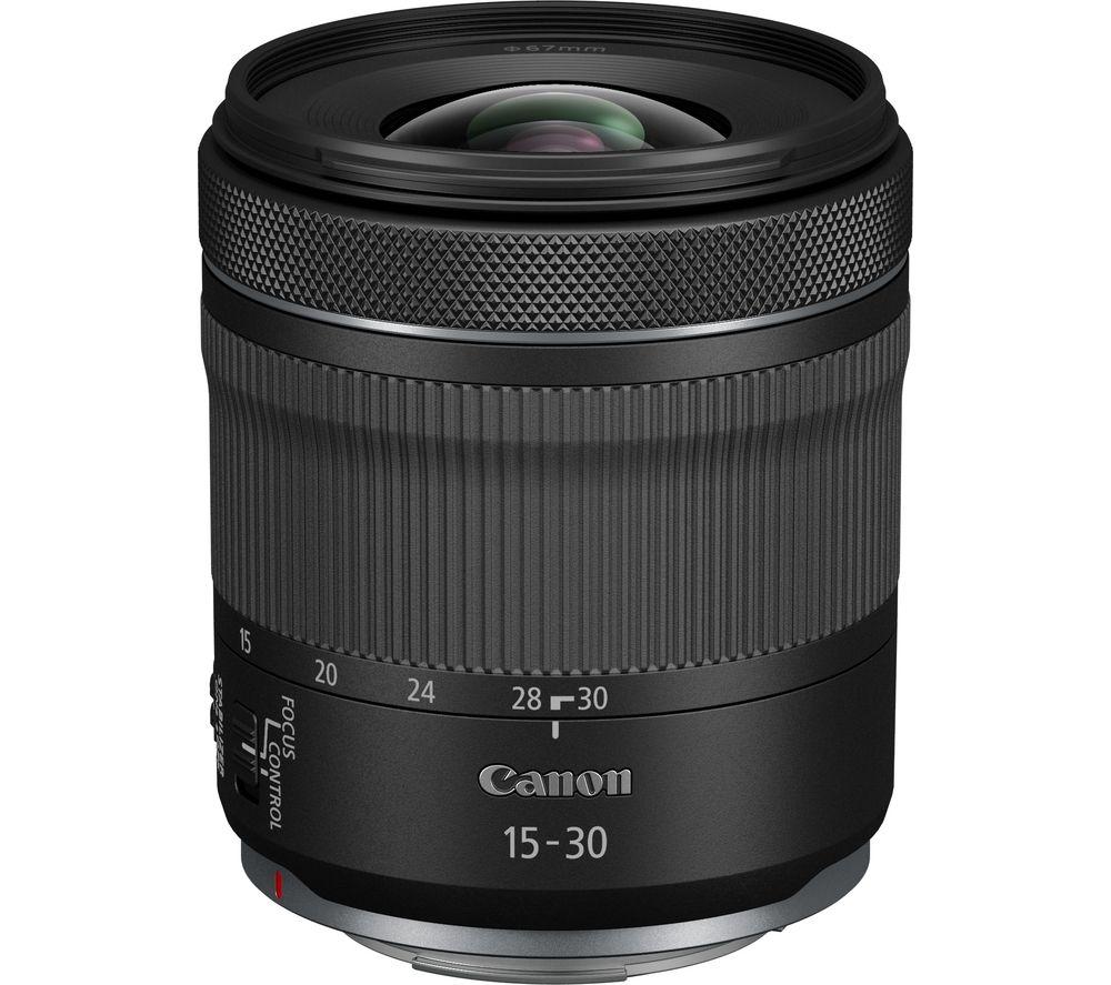 CANON RF 15-30 mm f/4.5-6.3 IS STM Wide-angle Zoom Lens, Black