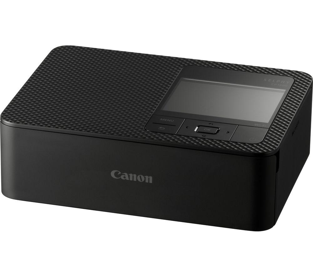 CANON SELPHY CP1500 Wireless Photo Printer - Black image number 2 of 5
