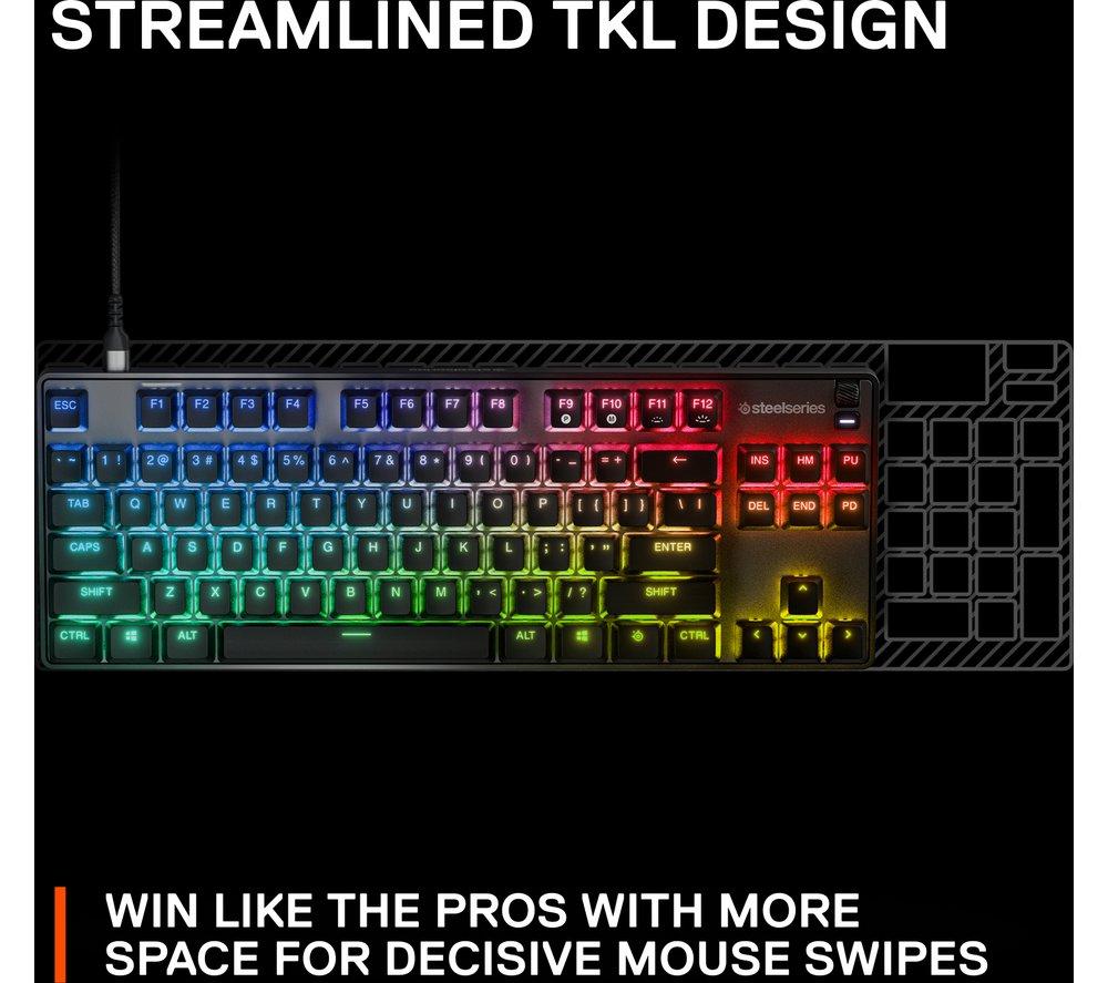 STEELSERIES Apex 9 TKL Mechanical Gaming Keyboard image number 7 of 8