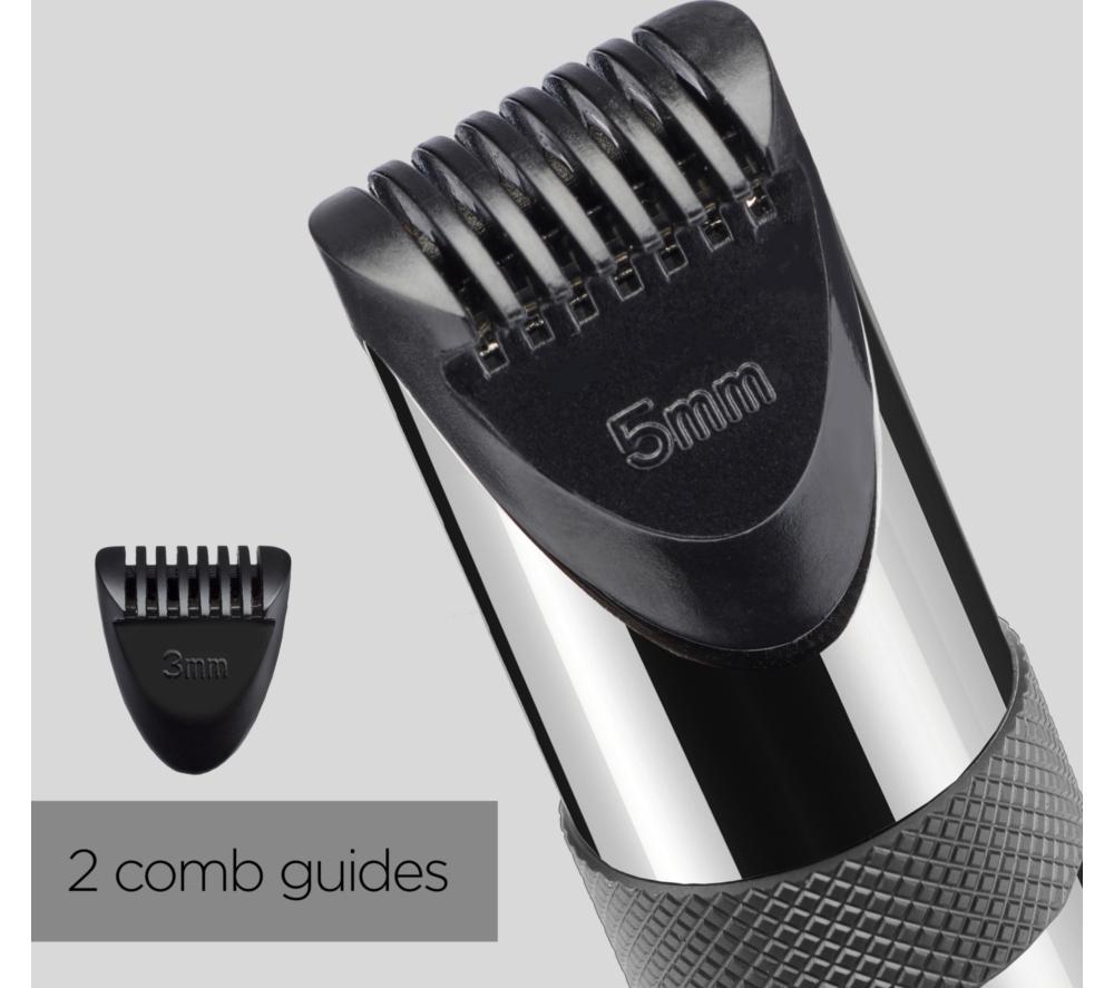 BABYLISS Super-X Metal Series Nose, Ear & Eyebrow Trimmer - Black & Silver image number 2 of 9