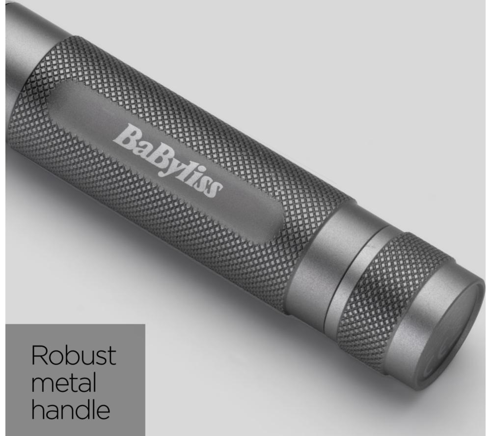 BABYLISS Super-X Metal Series Nose, Ear & Eyebrow Trimmer - Black & Silver image number 5 of 9