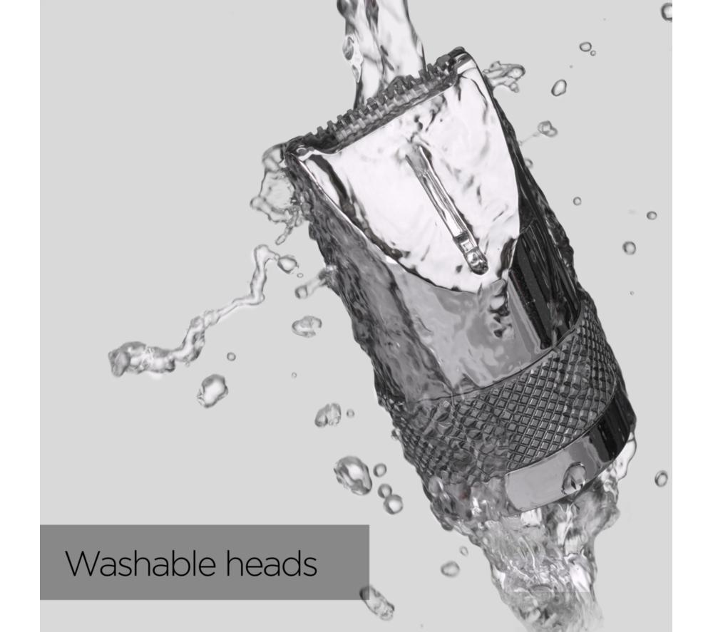 BABYLISS Super-X Metal Series Nose, Ear & Eyebrow Trimmer - Black & Silver image number 8 of 9