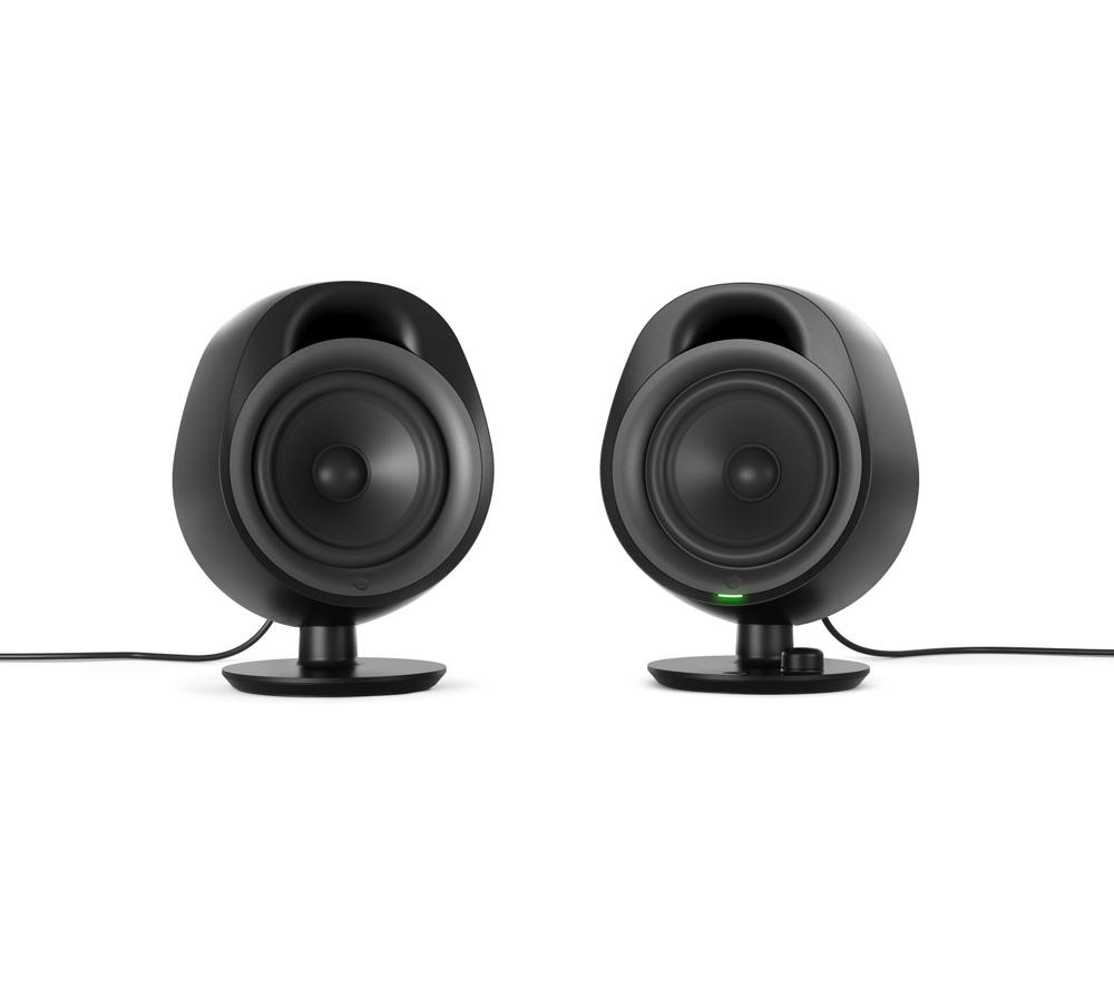 SteelSeries Arena 3 - Full-Range 2.0 Gaming Speakers – Immersive Audio – On-Speaker Controls – 4