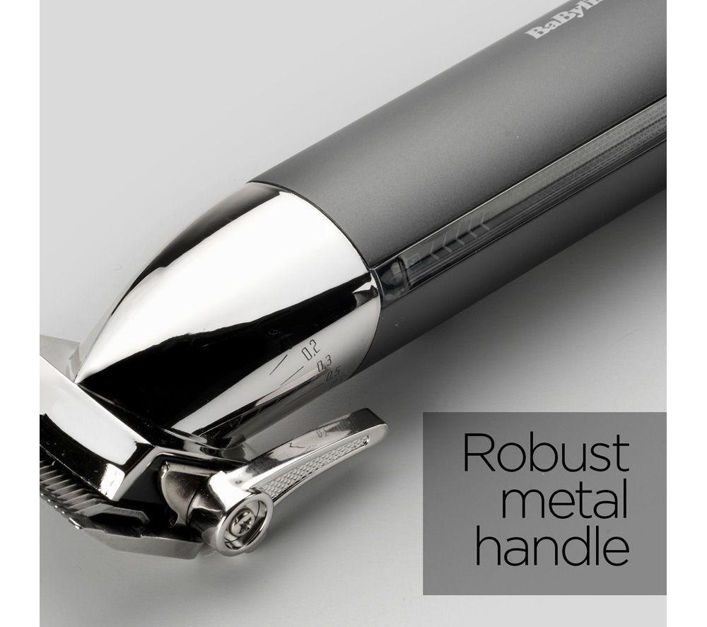 BABYLISS Super-X Metal Series Hair Clipper - Black & Silver image number 6 of 10