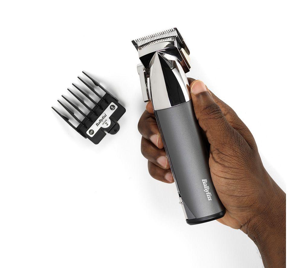 BABYLISS Super-X Metal Series Hair Clipper - Black & Silver image number 8 of 10