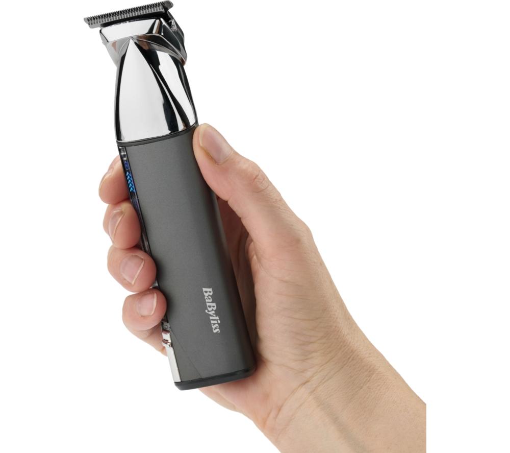 BABYLISS Super-X Metal Series 15-in-1 Wet & Dry Multi-Trimmer Kit - Grey & Chrome image number 8 of 9