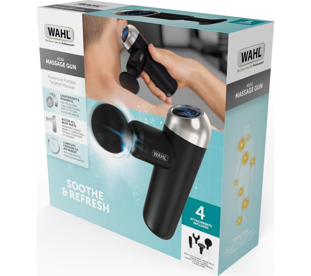 WAHL ZY139 Mini Handheld Body Massager - Black image number 10 of 10