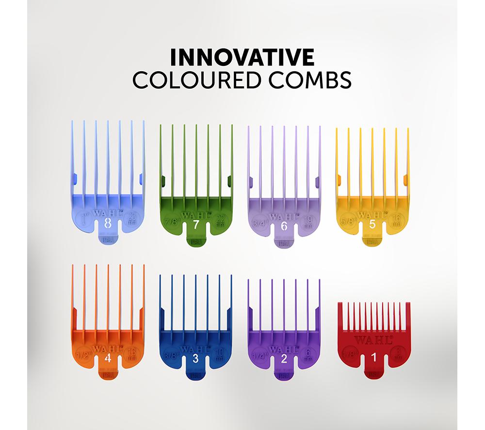 WAHL Colour Pro 9649-317 Hair Clipper & Trimmer Kit - White & Blue image number 3 of 9