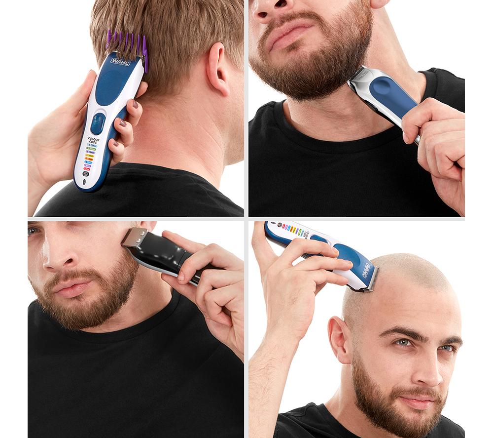 WAHL Colour Pro 9649-317 Hair Clipper & Trimmer Kit - White & Blue image number 8 of 9