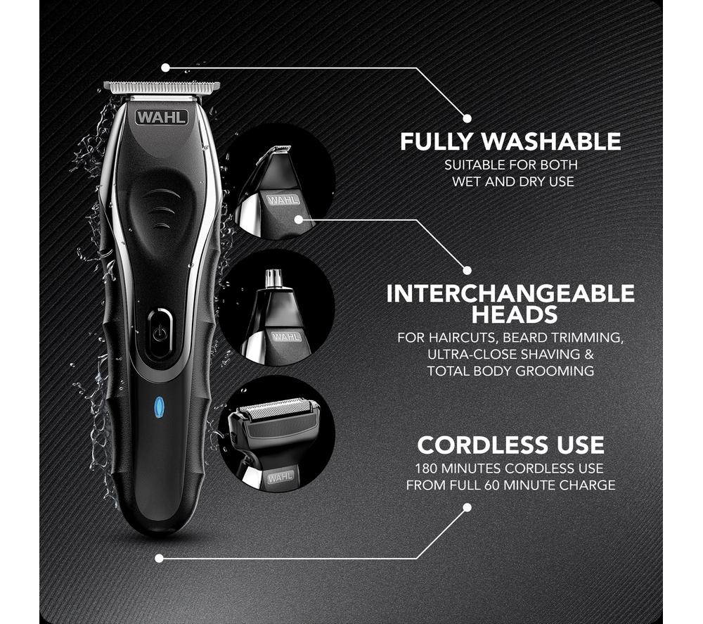 WAHL Aqua Blade 10-in-1 Multi-Trimmer Kit - Black image number 2 of 6