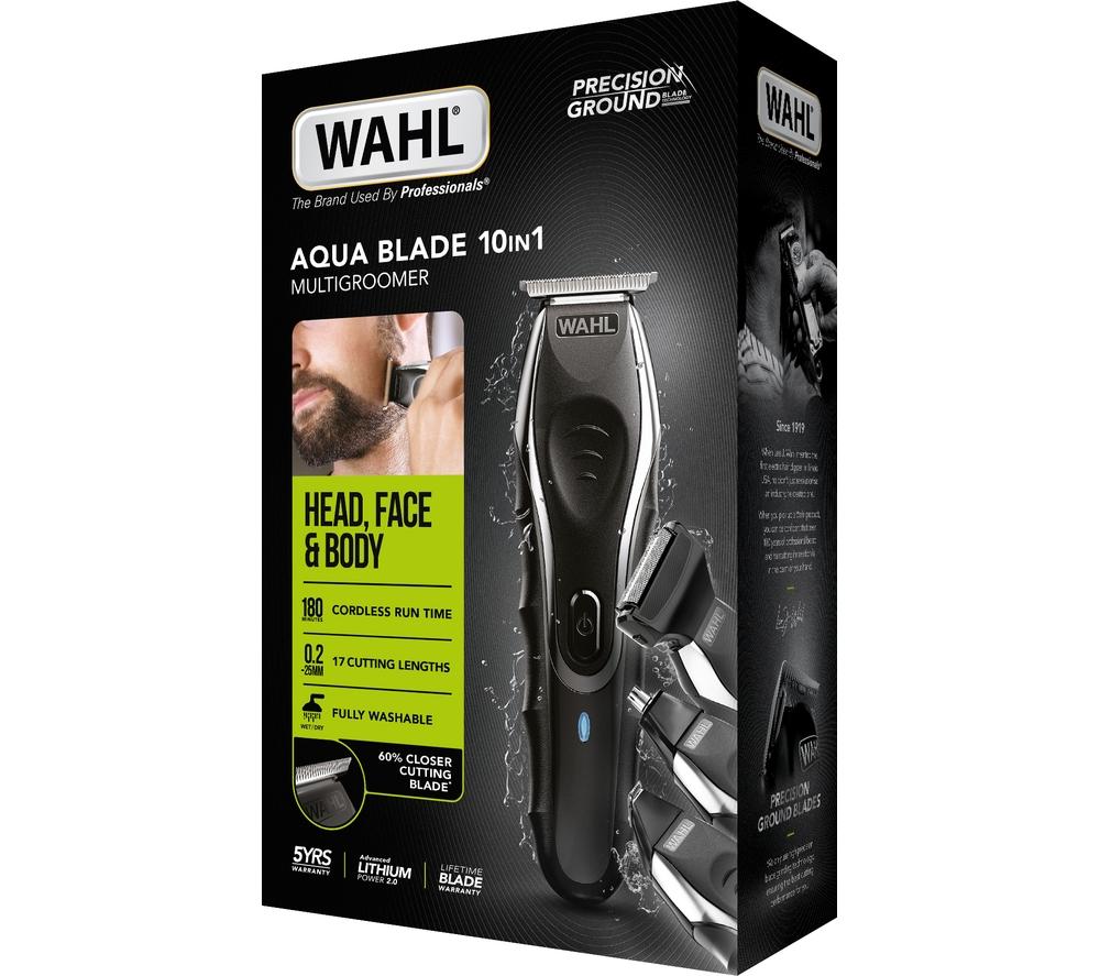 WAHL Aqua Blade 10-in-1 Multi-Trimmer Kit - Black image number 6 of 6