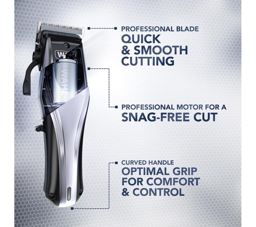 WAHL Rapid Clip 9657-017 Hair Clipper - Black & Silver image number 2 of 8