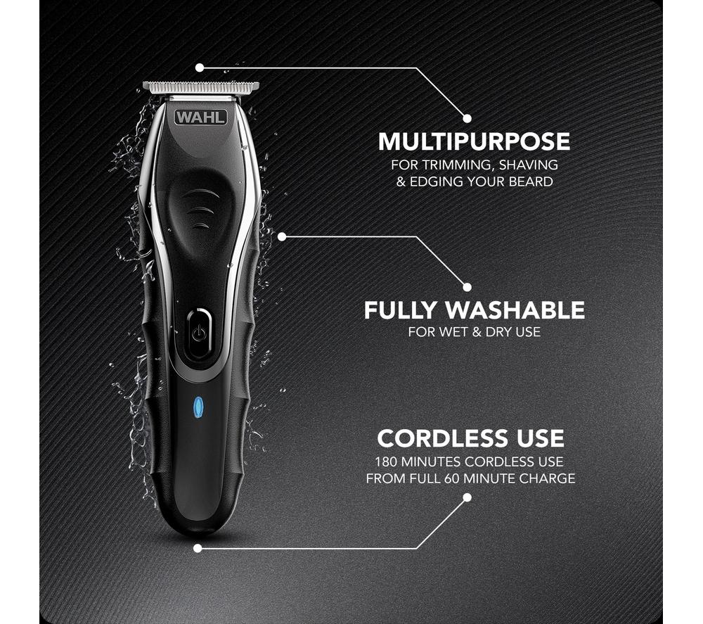 WAHL Aqua Blade Trimmer Kit - Black image number 2 of 7