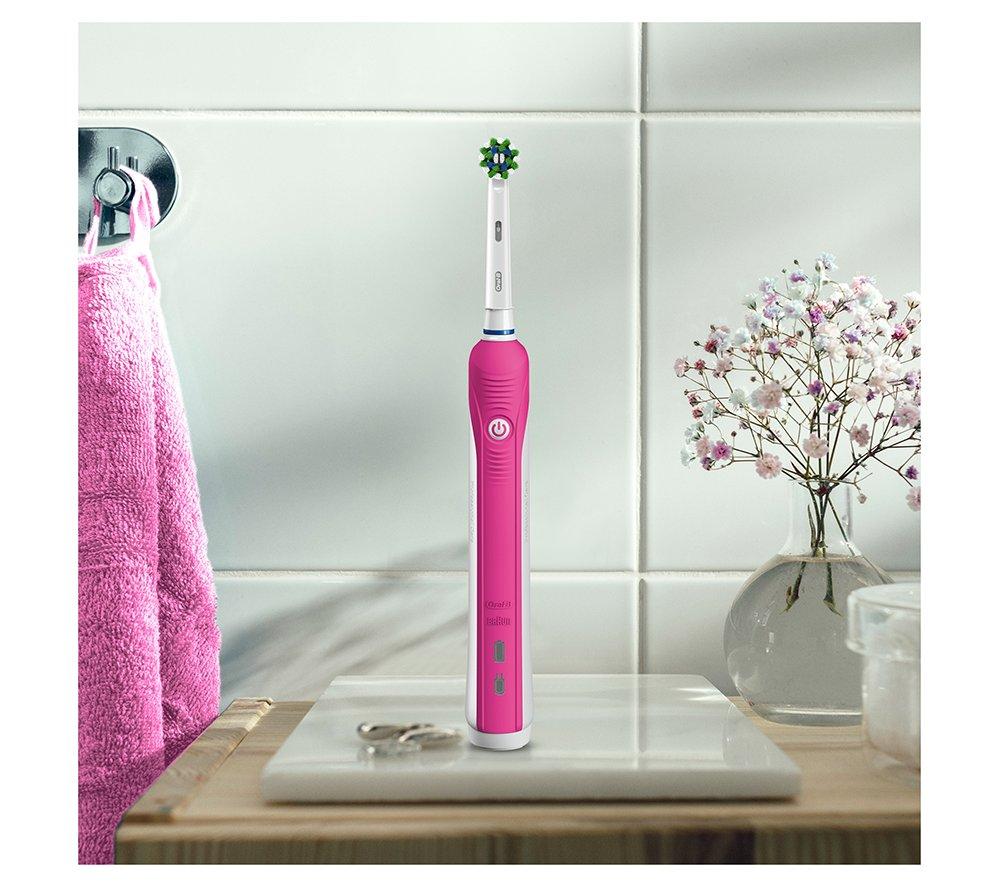 BRAUN OralB ピンク Braun Oral-B iO 3N Electric Toothbrush Pink 1 Brush Head : Amazon