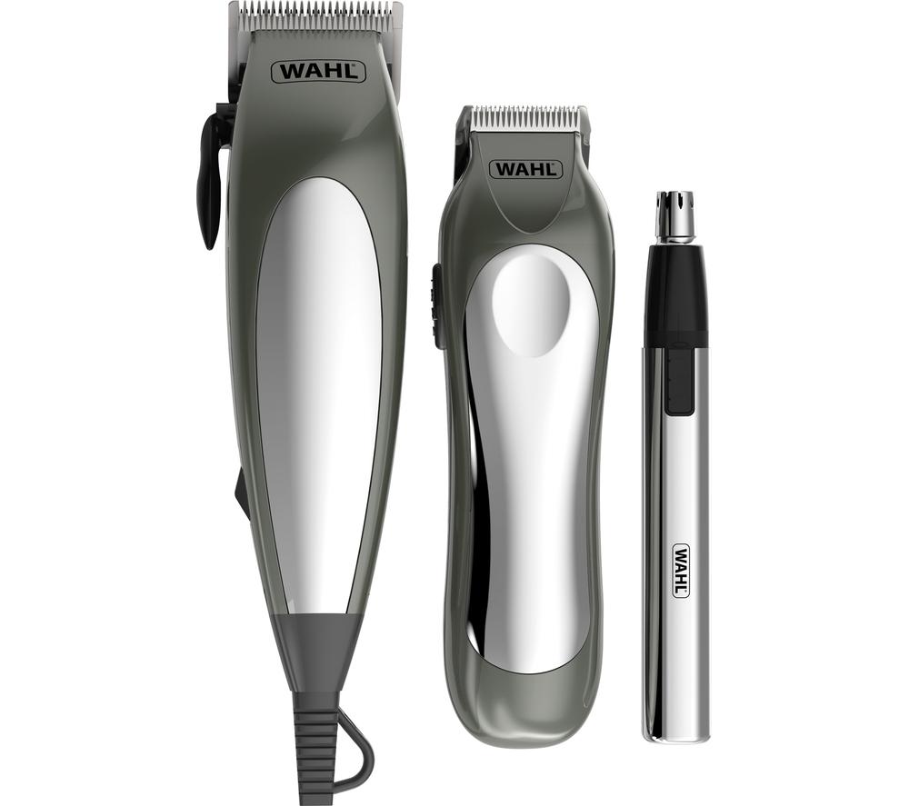 WAHL 79305-3517 Hair Clipper & Trimmer Kit - Silver, Silver/Grey