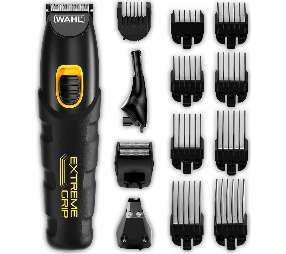 Buy WAHL Extreme Grip 7 in 1 Body Groomer Kit Black & Yellow Currys