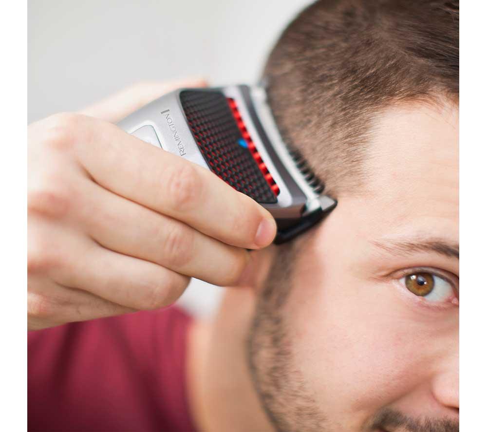 REMINGTON HC4250 Quick Cut Wet & Dry Hair Clipper - Black & Silver image number 2 of 10