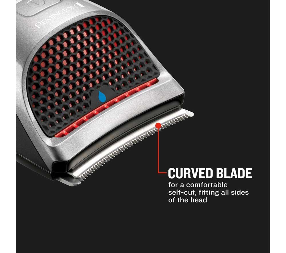 REMINGTON HC4250 Quick Cut Wet & Dry Hair Clipper - Black & Silver image number 6 of 10