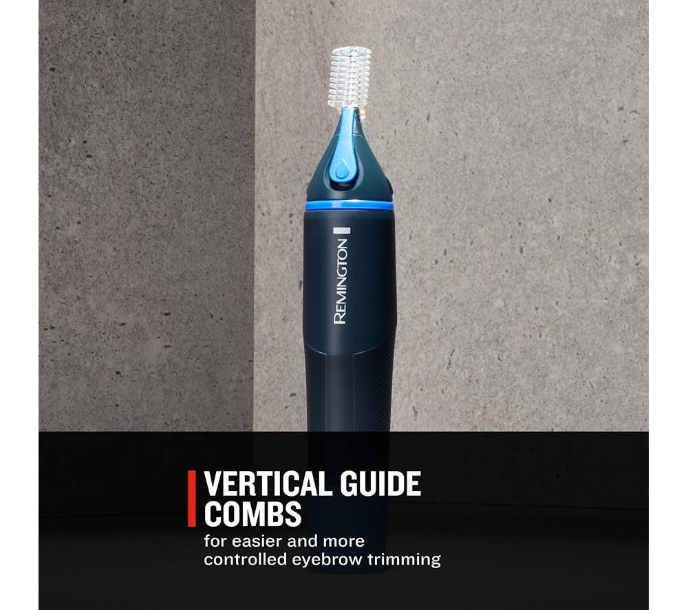 REMINGTON Nano NE3850 Wet & Dry Nose & Ear Trimmer - Grey & Blue image number 5 of 11