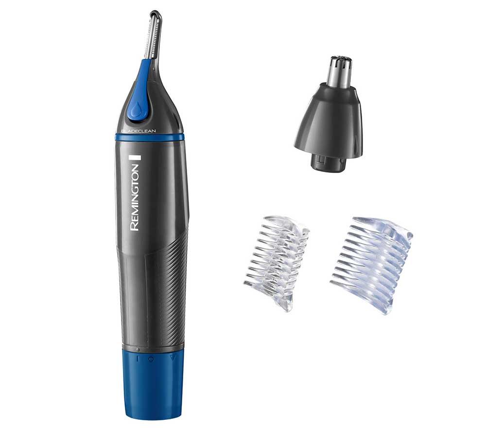 REMINGTON Nano NE3850 Wet & Dry Nose & Ear Trimmer - Grey & Blue image number 9 of 11