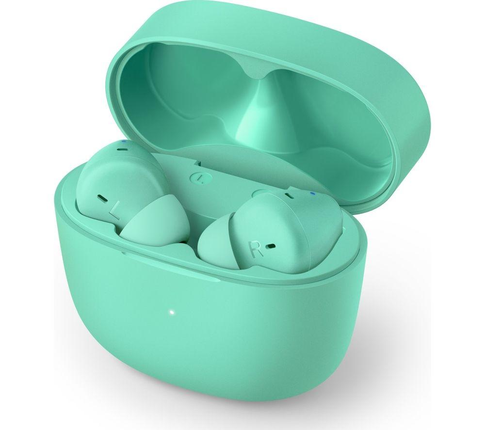 PHILIPS TAT2206GR Wireless Bluetooth Earbuds - Green image number 3 of 4