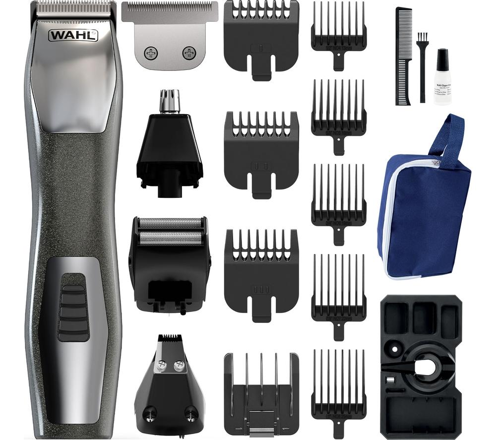 WAHL Chromium 11-in-1 Multi-Trimmer Kit - Grey, Silver/Grey,Black