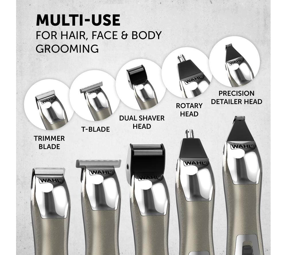 WAHL Chromium 11-in-1 Multi-Trimmer Kit - Grey image number 3 of 7