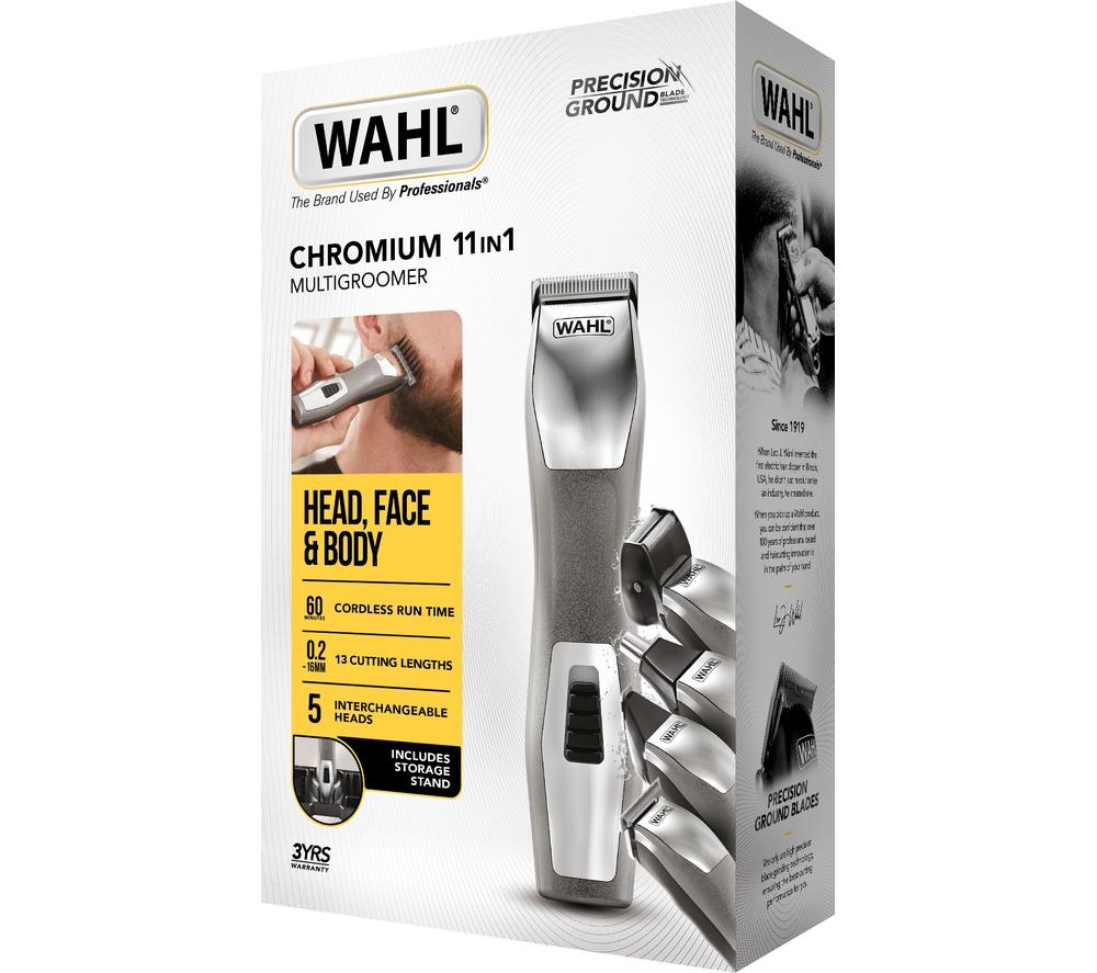 WAHL Chromium 11-in-1 Multi-Trimmer Kit - Grey image number 7 of 7