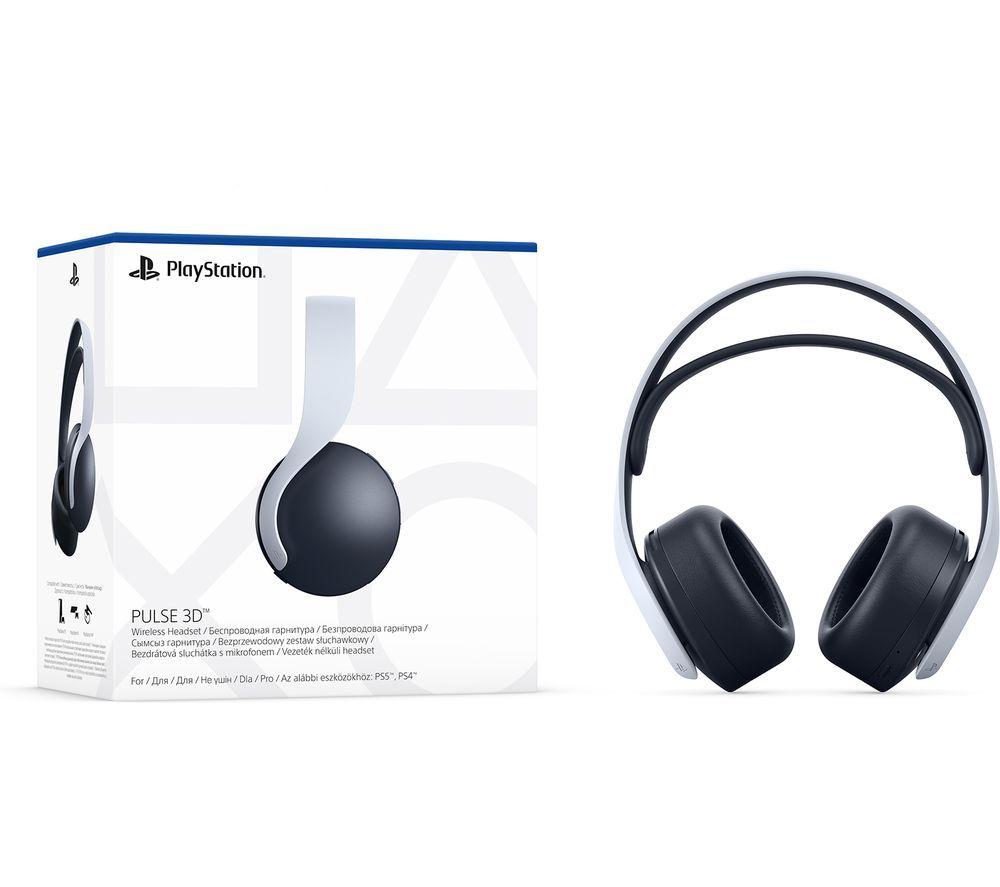 SONY PULSE 3D Wireless PS5 Headset & FIFA 23 Bundle - Black & White image number 5 of 8