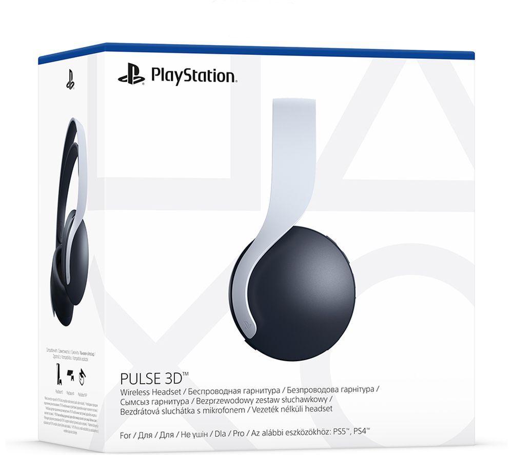 SONY PULSE 3D Wireless PS5 Headset & FIFA 23 Bundle - Black & White image number 6 of 8