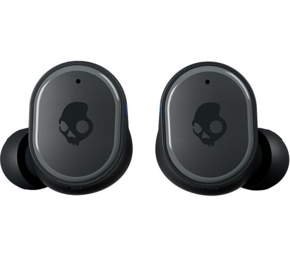 SKULLCANDY Sesh ANC Wireless Bluetooth Noise-Cancelling Earbuds - True Black, Black